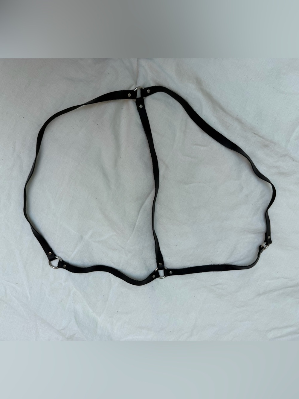 Urban Outfitters Black Strap Body Harness